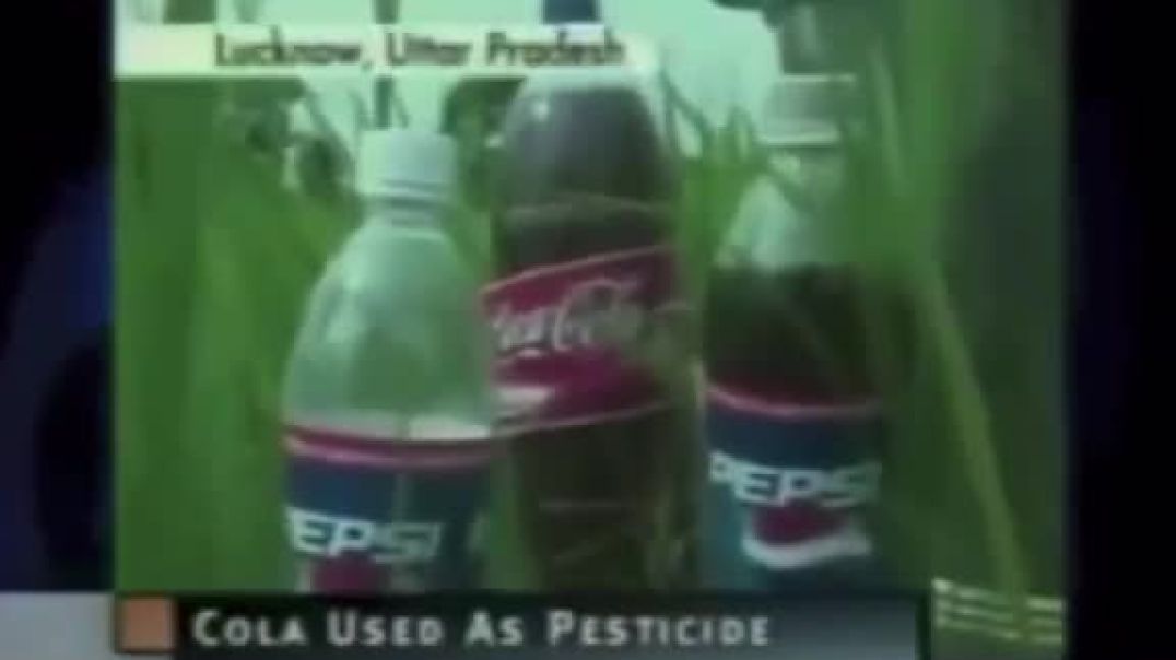 индийских фермеров используют Pepsi и Coca-Cola для опрыскивания посевов