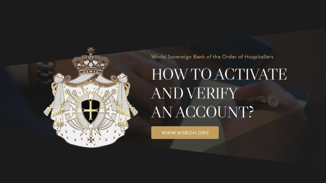 2) How to Activate and Verify a Bank Account in WSBOH?