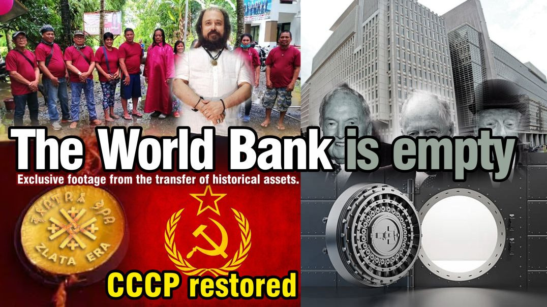 The World Bank is empty. USSR restored. Exclusive footage from the transfer of historical assets.