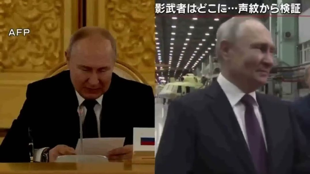 Путин убит, Артисты в роли Путина уничтожают СССР, Встречи проводят двойники Путина