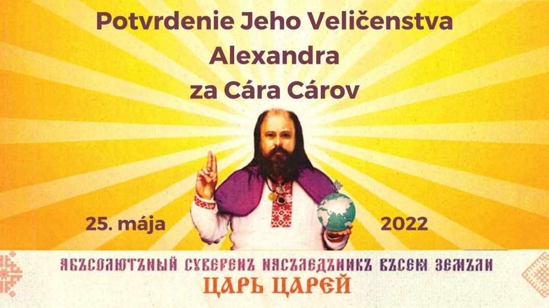 ⁣Potvrdenie Cára Cárov