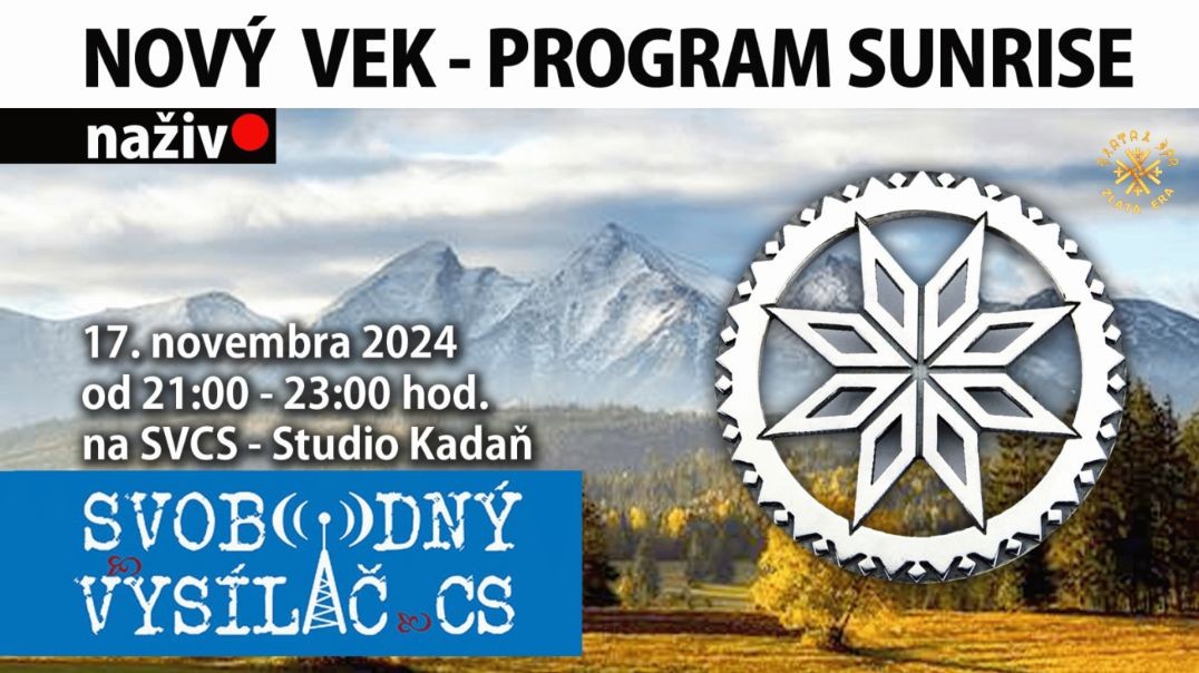 ⁣17.11.2024 | Relácia NOVÝ VEK - PROGRAM SUNRISE